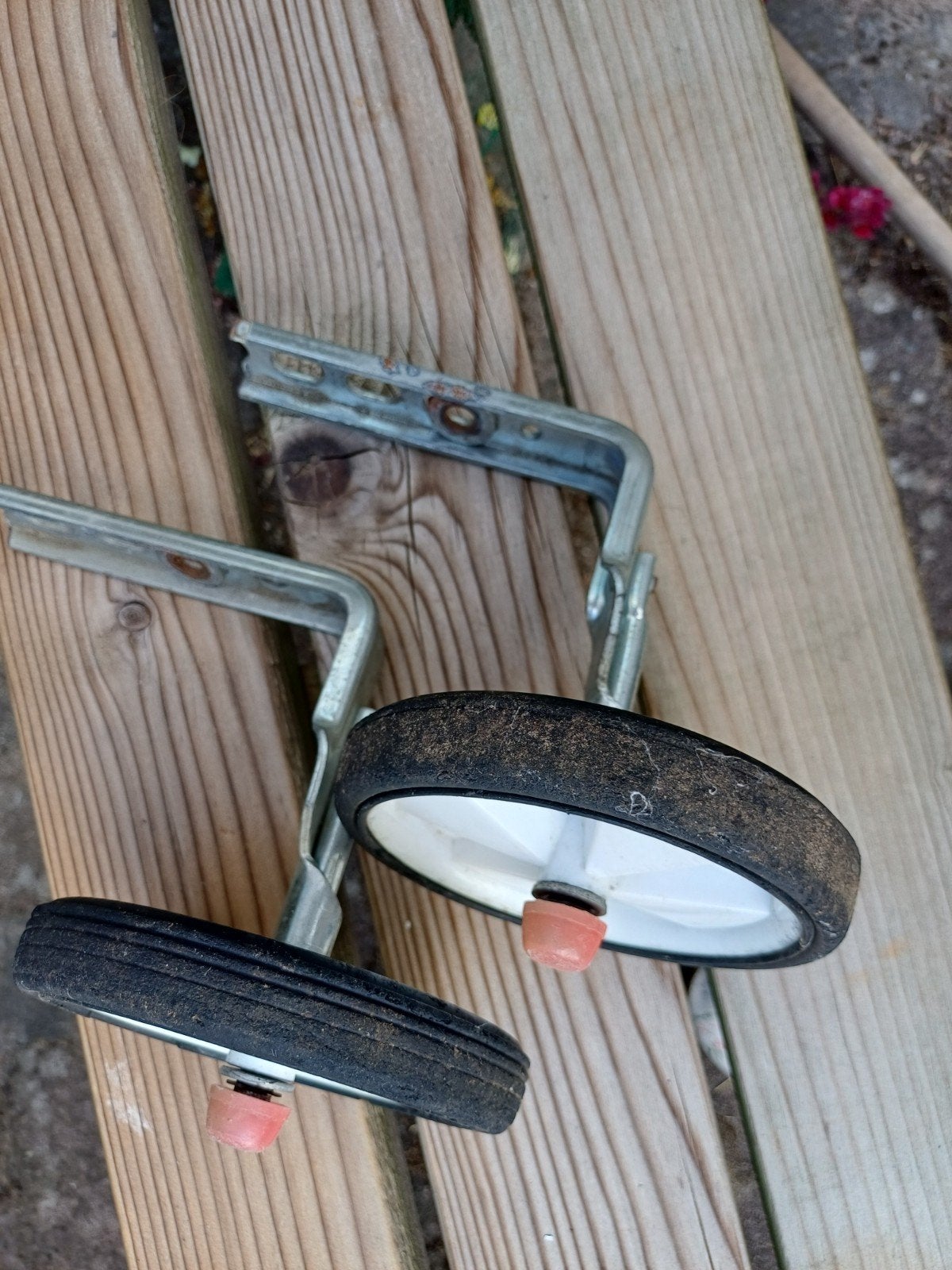 Zijwieltjes kinderfiets, Ophalen, Gebruikt