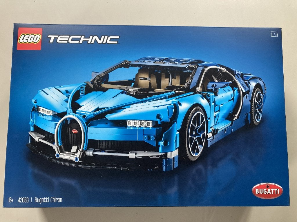 Lego Technic Bugatti Chiron 42083, Ophalen, Compleet, Lego, Zo goed als nieuw