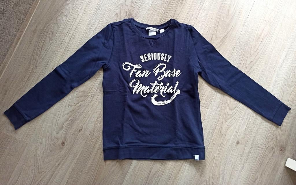Nik&Nik trui "Seriously Fan Base Material" maat 152, Kinderen en Baby's, Kinderkleding | Maat 152, Trui of Vest, Nik&Nik, Ophalen of Verzenden