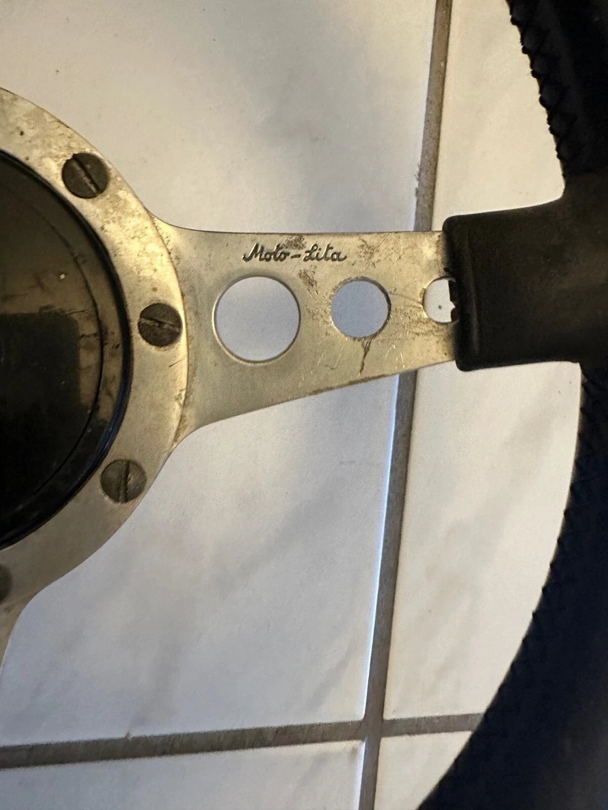 Moto-Lita stuurwiel voor klassieke auto's, Ophalen of Verzenden, Gebruikt, Alfa Romeo