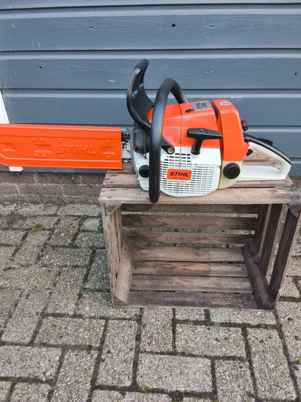 stihl 036 kettingzaag, Tuin en Terras, Hand-tuingereedschap, Ophalen, Zo goed als nieuw, Stihl