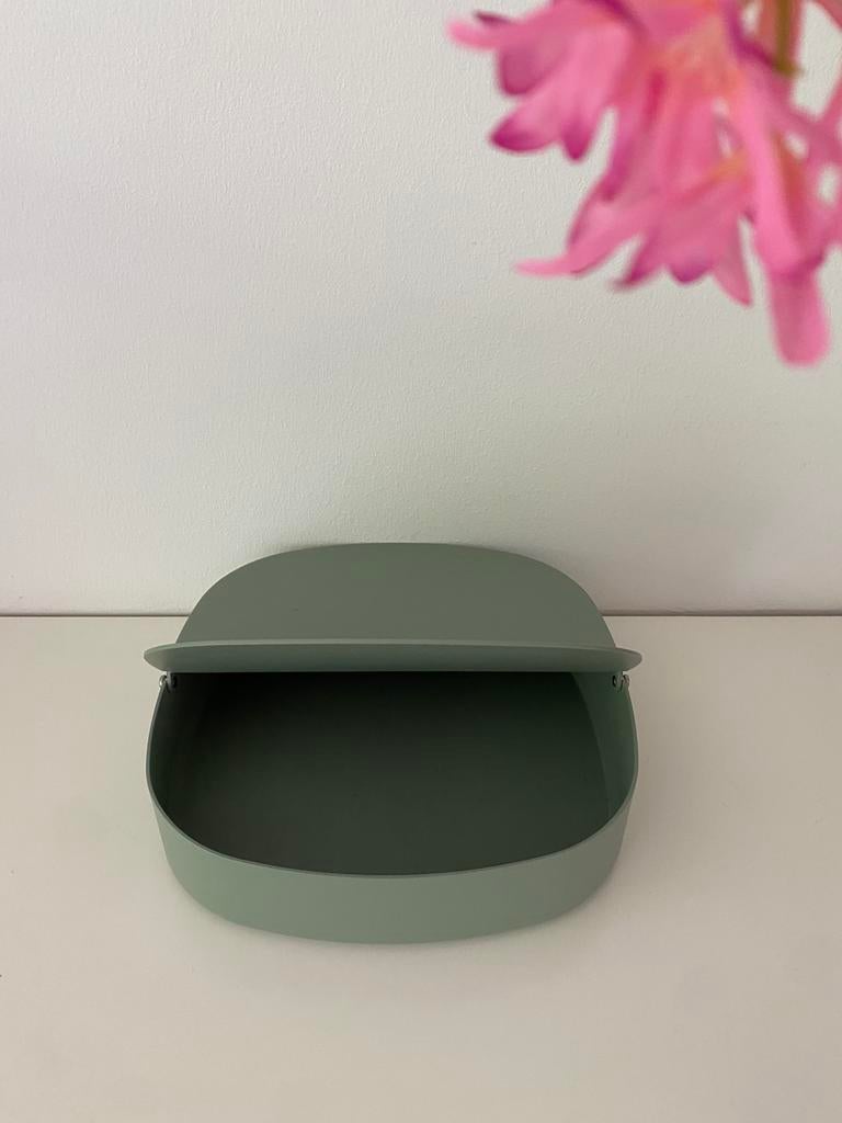 IKEA x HAY Ypperlig Opberdoosje | salie groen | 21x20x12cm, Groen, Overige typen, Zo goed als nieuw, Overige merken