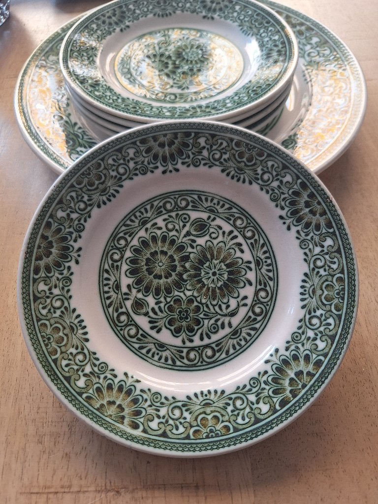 Gebaksset vintage, Ophalen