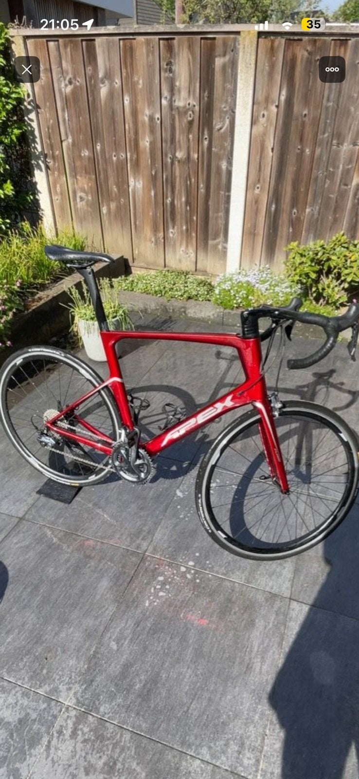 APEX Flare 3.0 Carbon Racefiets – Shimano Ultegra – Maat 63, Carbon, Heren, Zo goed als nieuw, Meer dan 20 versnellingen