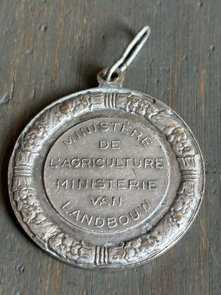 Grote zware penning ministerie van landbouw, Ophalen of Verzenden, Overige materialen, Buitenland