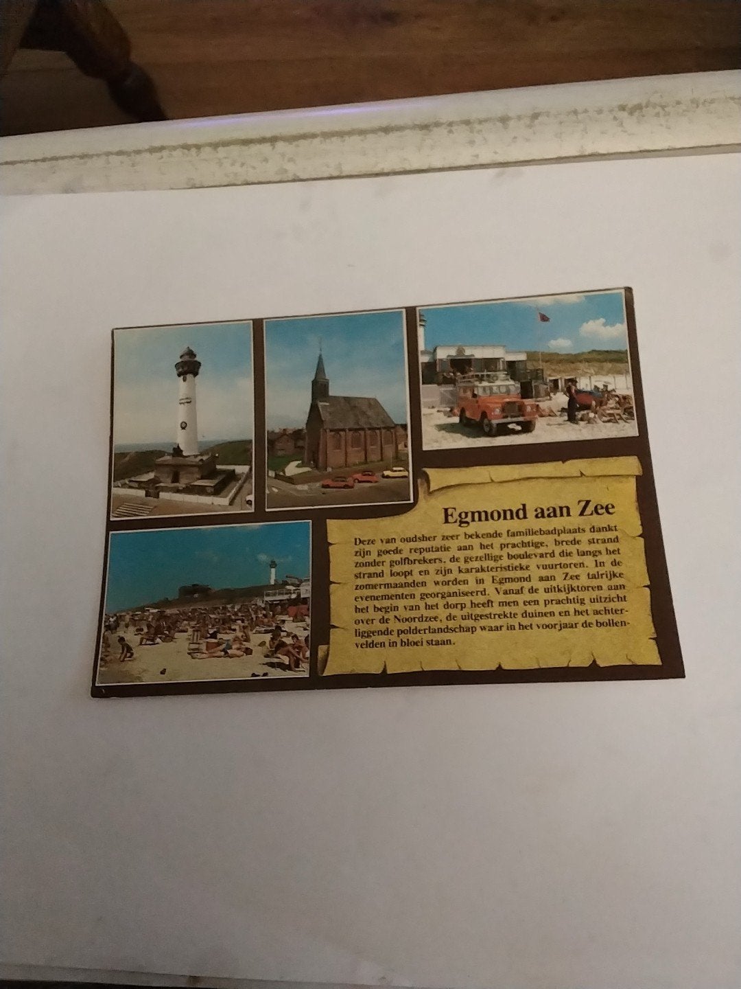 Oude ansichtkaart Egmond aan Zee - 1995, Ophalen of Verzenden, Voor 1920, Gelopen, Noord-Holland
