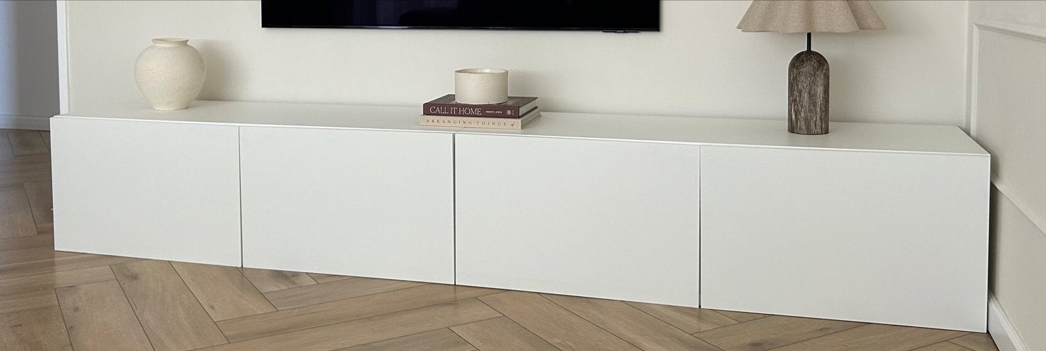 Ikea besta kast wit, Ophalen, Overige materialen, 150 tot 200 cm, Zo goed als nieuw