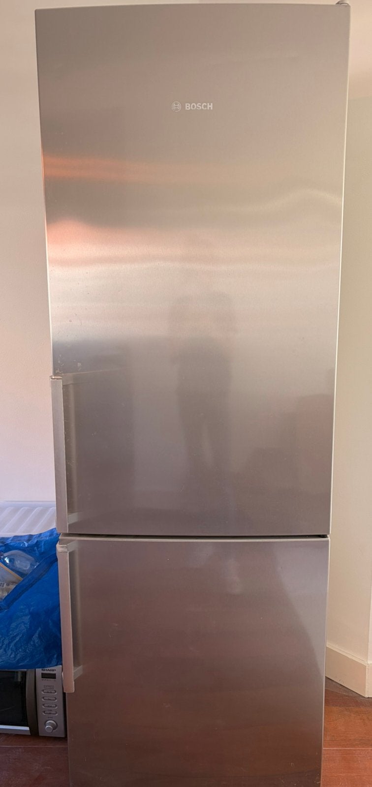 Bosch koelvriescombinatie, Witgoed en Apparatuur, Ophalen, Gebruikt, 200 liter of meer, 60 cm of meer