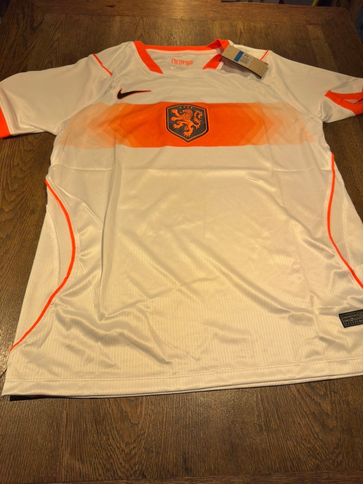 Nederlands wk shirt uit 2026 maat M, Sport en Fitness, Voetbal, Maat M, Ophalen of Verzenden, Nieuw, Shirt