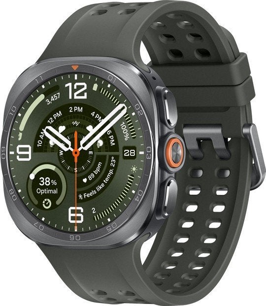 SAMSUNG Galaxy Watch Ultra2 LTE - 47mm - Zilver, Ophalen, Stappen, Nieuw, Waterdicht