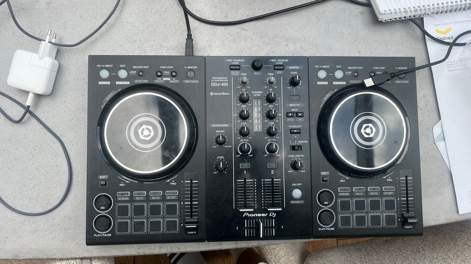 DDJ-400 dj set, Ophalen of Verzenden, Zo goed als nieuw, Pioneer