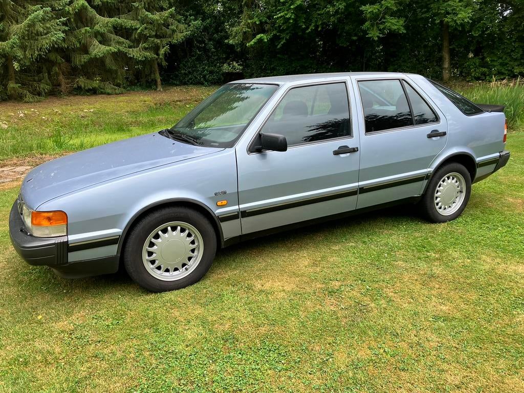 Saab 9000i Turbo org NL bep inruil evt mogelijk, Auto's, Voorwielaandrijving, Blauw, Bedrijf, Handgeschakeld