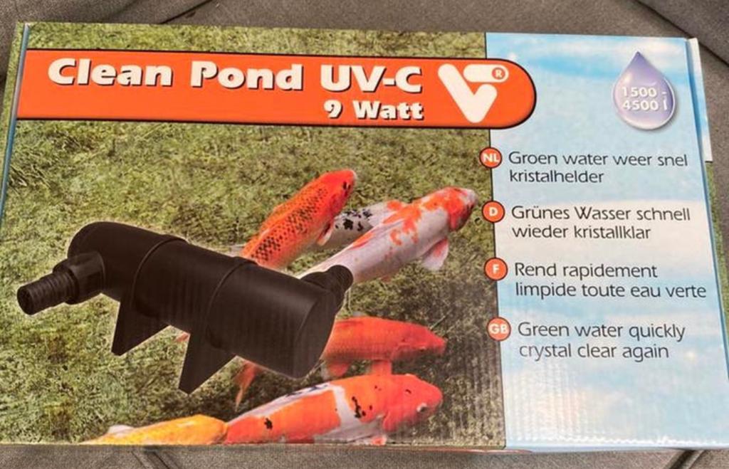 Clean Pond UV-C Lamp 9 Watt voor helder vijverwater, Ophalen of Verzenden, Nieuw