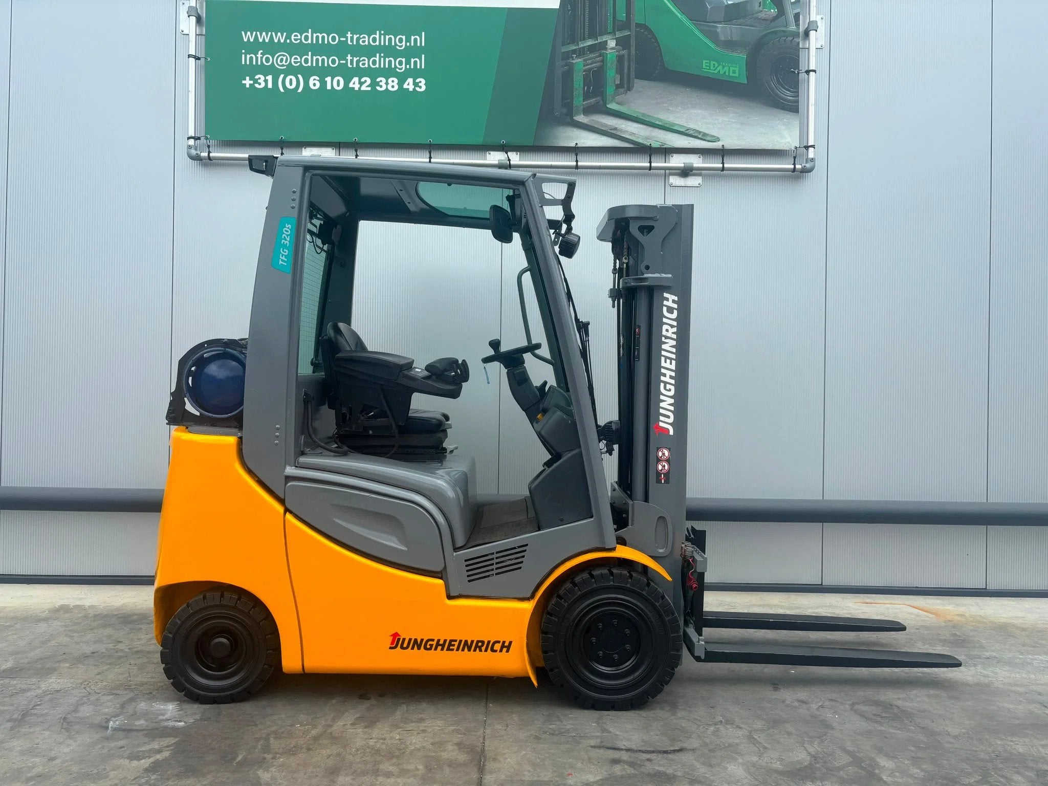 Jungheinrich TFG320s Heftruck (bj 2019), 2000 tot 3000 kg, LPG, Heftruck, Jungheinrich