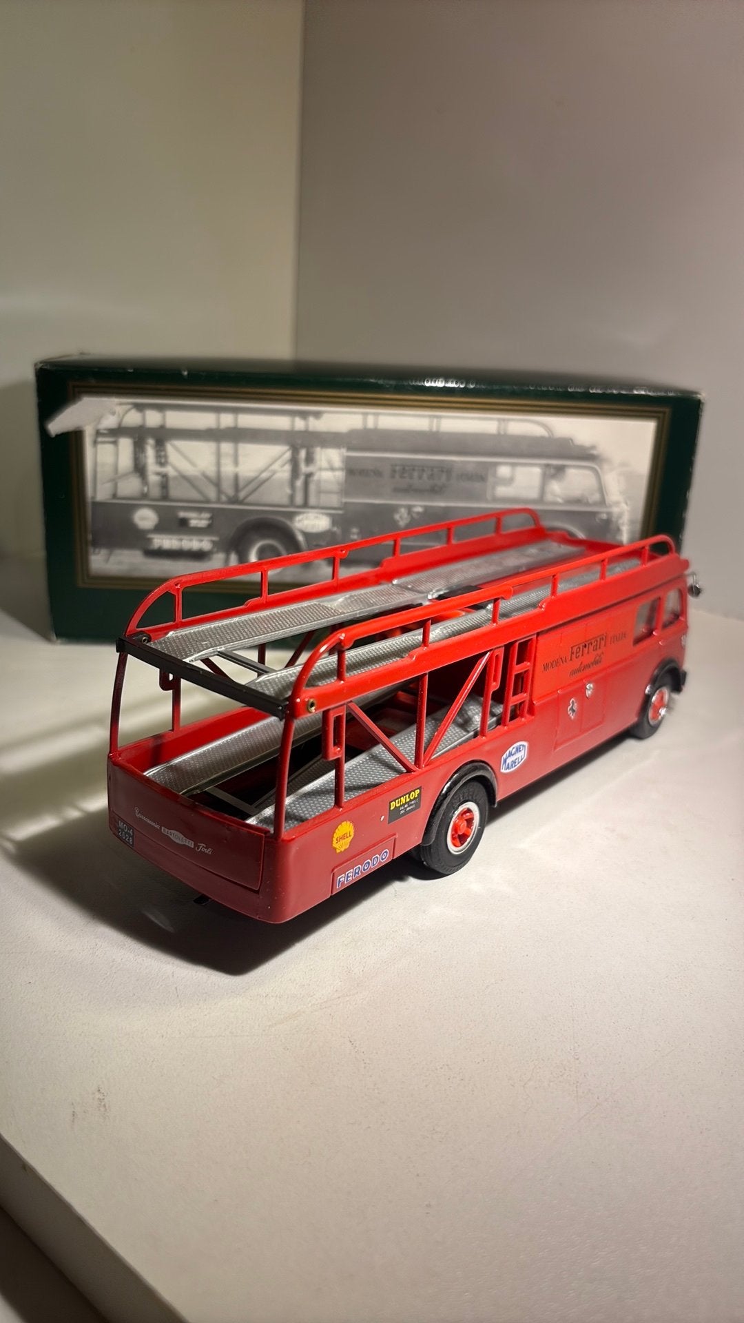 Fiat 642 bartoletti ferrari transporter old cars 1.43, Overige merken, Auto, Ophalen of Verzenden, A