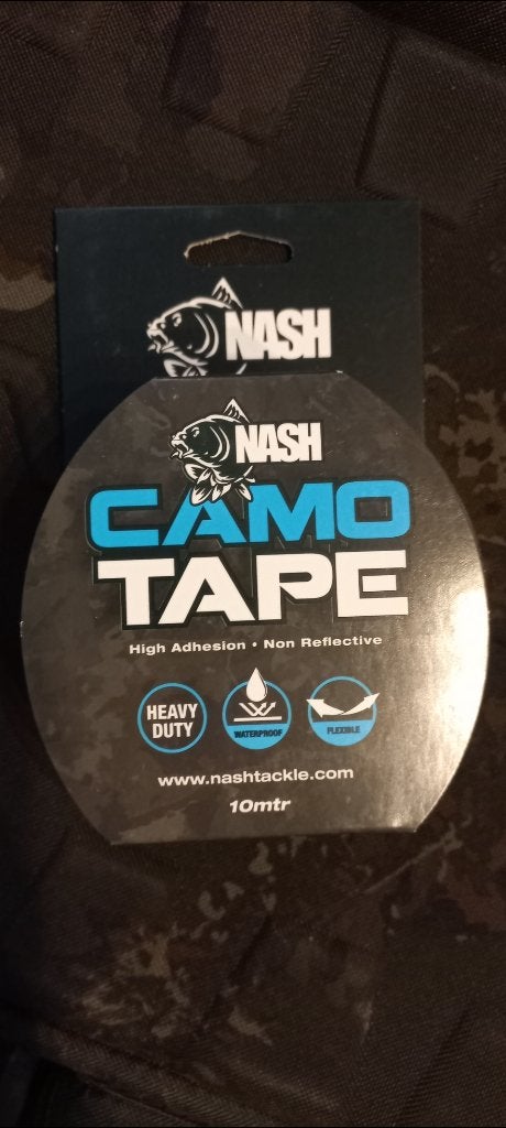 Nash camo tape 10 meter, Ophalen, Zo goed als nieuw, Overige typen