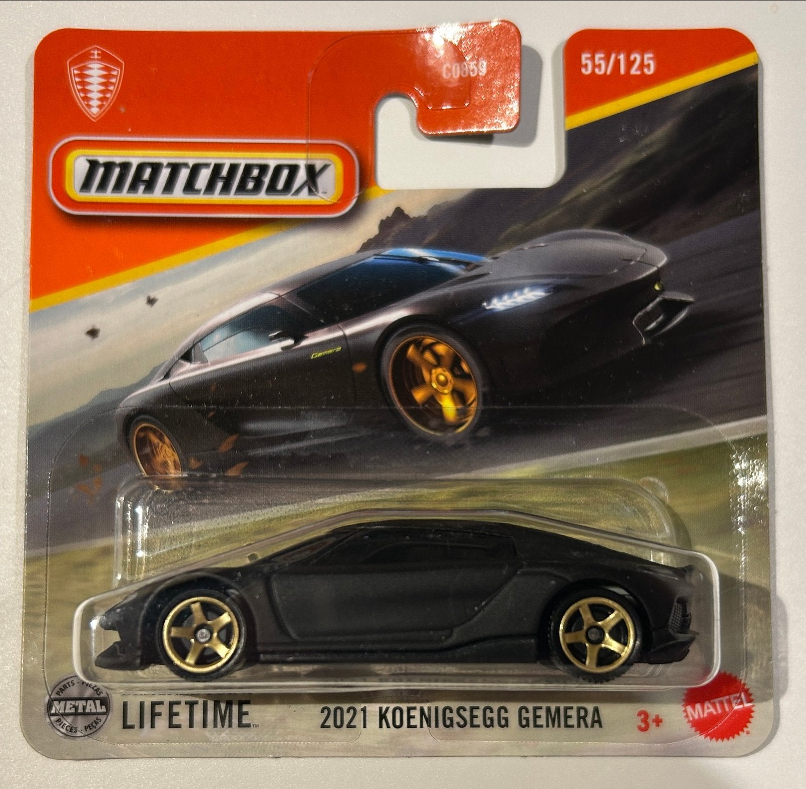 Matchbox 2021 Koenigsegg Gemera - Nieuw in verpakking, Ophalen of Verzenden, Nieuw, Auto