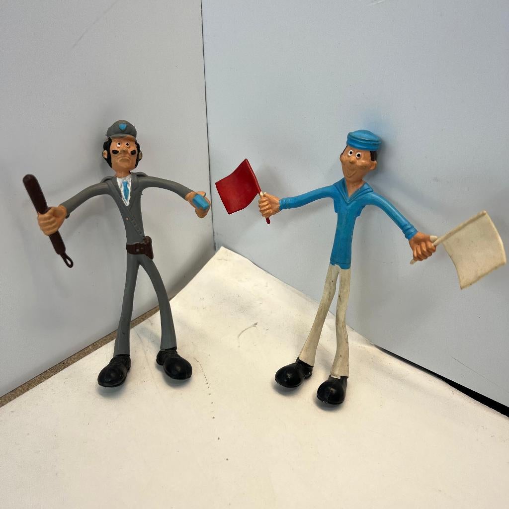 Buigbare plastic figuur 50-60 Duits speelgoed, Ophalen of Verzenden, Gebruikt
