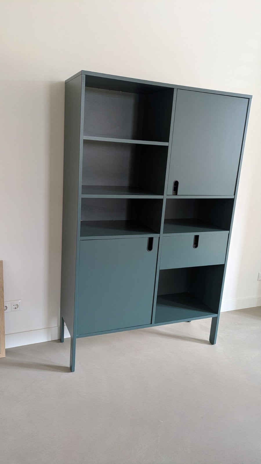 Tenzo wandkast  met lades en planken, Ophalen, Gebruikt, Modern, Scandinavisch, 150 tot 200 cm