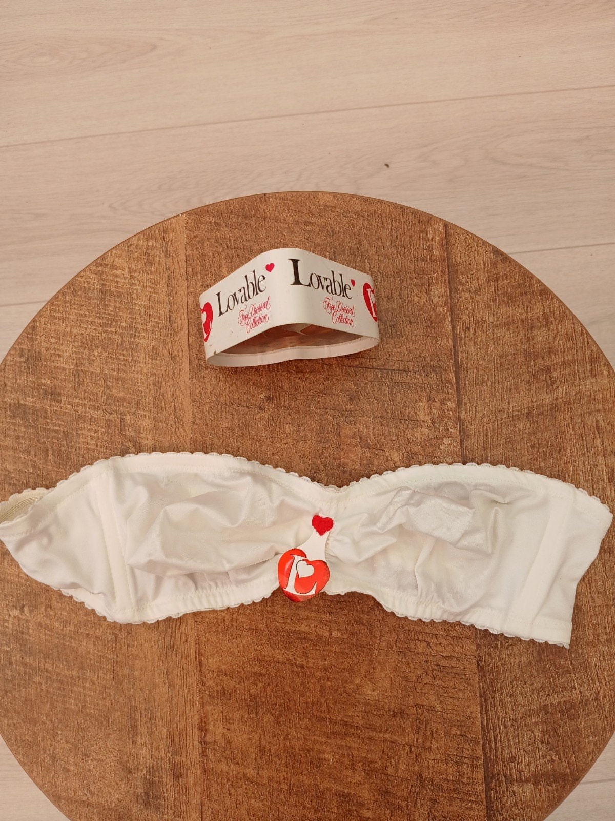 Lovable strapless bh wit - 80A, Lovable, Ophalen of Verzenden, Wit, BH