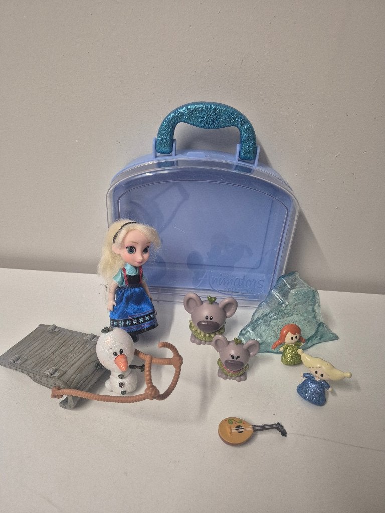 Disney animators koffer frozen, Ophalen of Verzenden, Overige figuren, Gebruikt, Beeldje of Figuurtje
