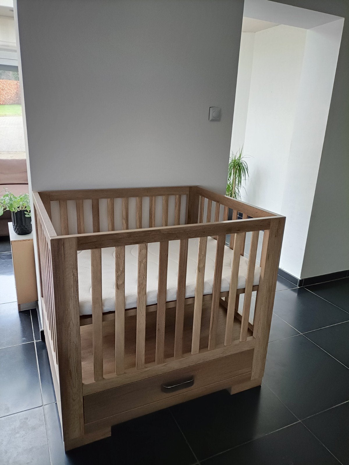 Kidsmill Brent Box Met Lade Oldwood, Kinderen en Baby's, Babywiegjes en Ledikanten, Ophalen, Zo goed als nieuw, Overige typen