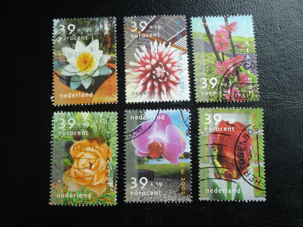 2002 Zomerzegels NVPH 2077 - 2082 gestempeld, Postzegels en Munten, Ophalen of Verzenden, Gestempeld