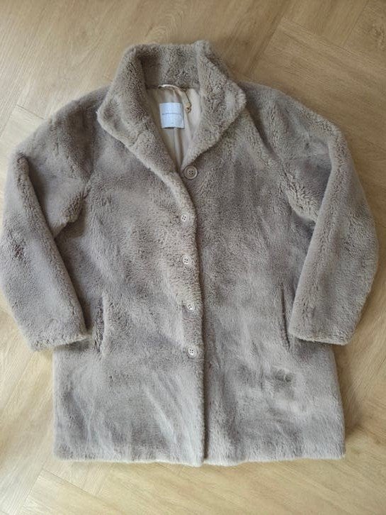 Rino & Pelle Teddy Jas 'Nonna' - Maat 44, Beige, Maat 42/44 (L), Ophalen of Verzenden, Gedragen