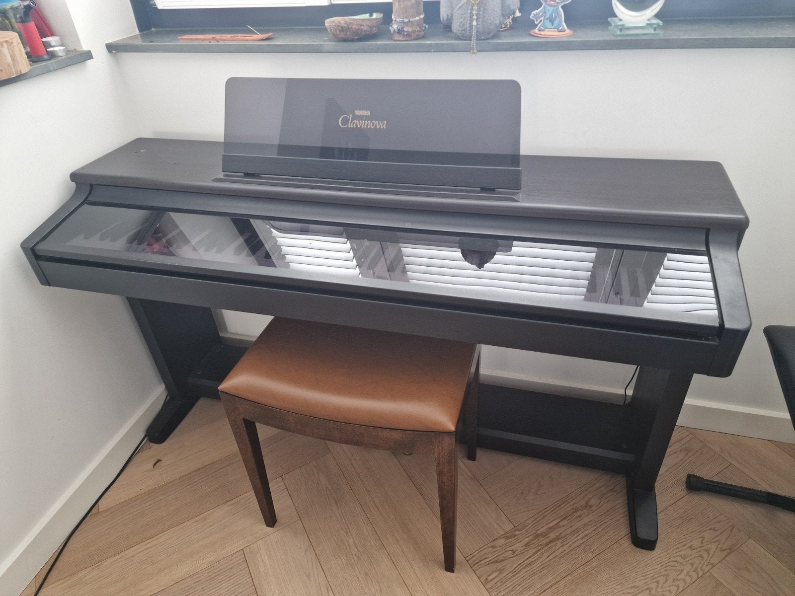 Yamaha Clavinova CLP-123 Digitaal Piano, Muziek en Instrumenten, Piano's, Ophalen of Verzenden, Gebruikt, Zwart, Digitaal
