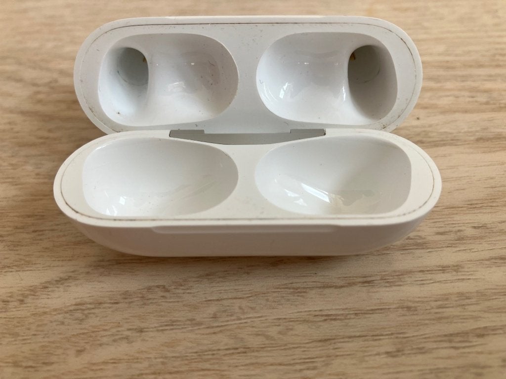Apple airpods pro 2 oplaadcase met Lightning oplaadpoort, Ophalen of Verzenden, Gebruikt, Wit, Apple