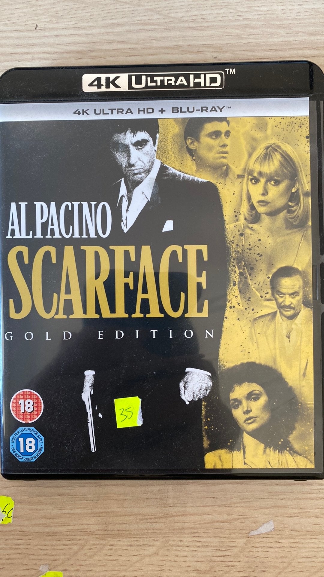 Scarface 4K blu ray uhd NL subs, Ophalen of Verzenden, Zo goed als nieuw, Actie
