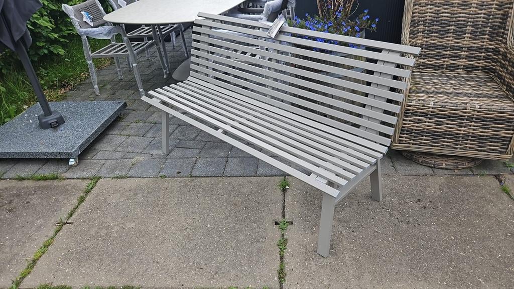 GARDEN IMPRESSIONS TUINBANK TAUPE, Ophalen, Nieuw, Aluminium