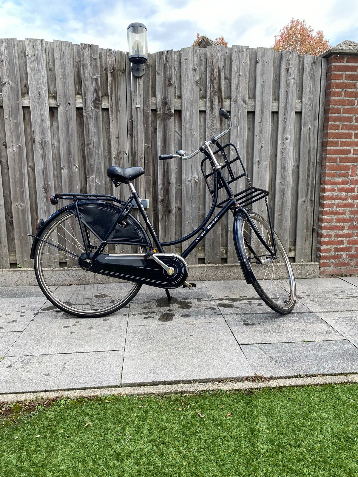 Batavus Old Dutch omafiets met bagagerek en terugtraprem, Fietsen en Brommers, Ophalen, Gebruikt, Terugtraprem