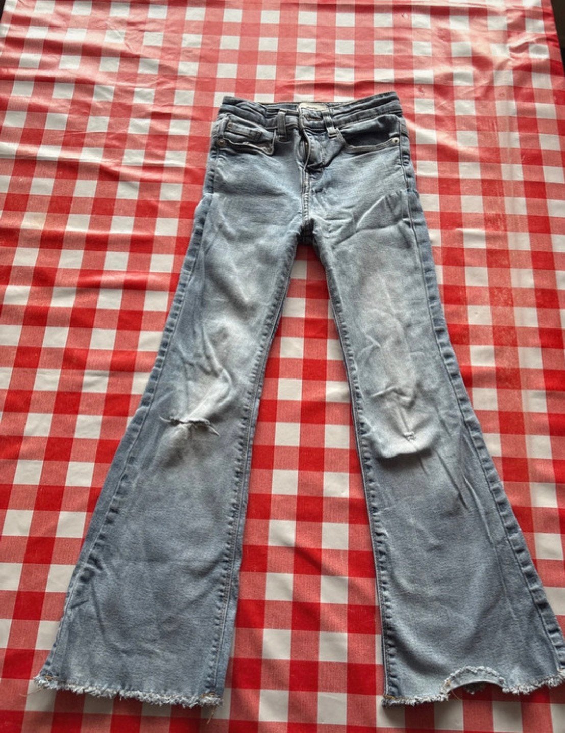 Shoeby Flared jeans maat 134, Ophalen of Verzenden, Zo goed als nieuw, Blauw, W32 (confectie 46) of kleiner