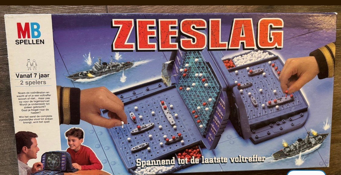 Zeeslag spel, Ophalen of Verzenden, Zo goed als nieuw