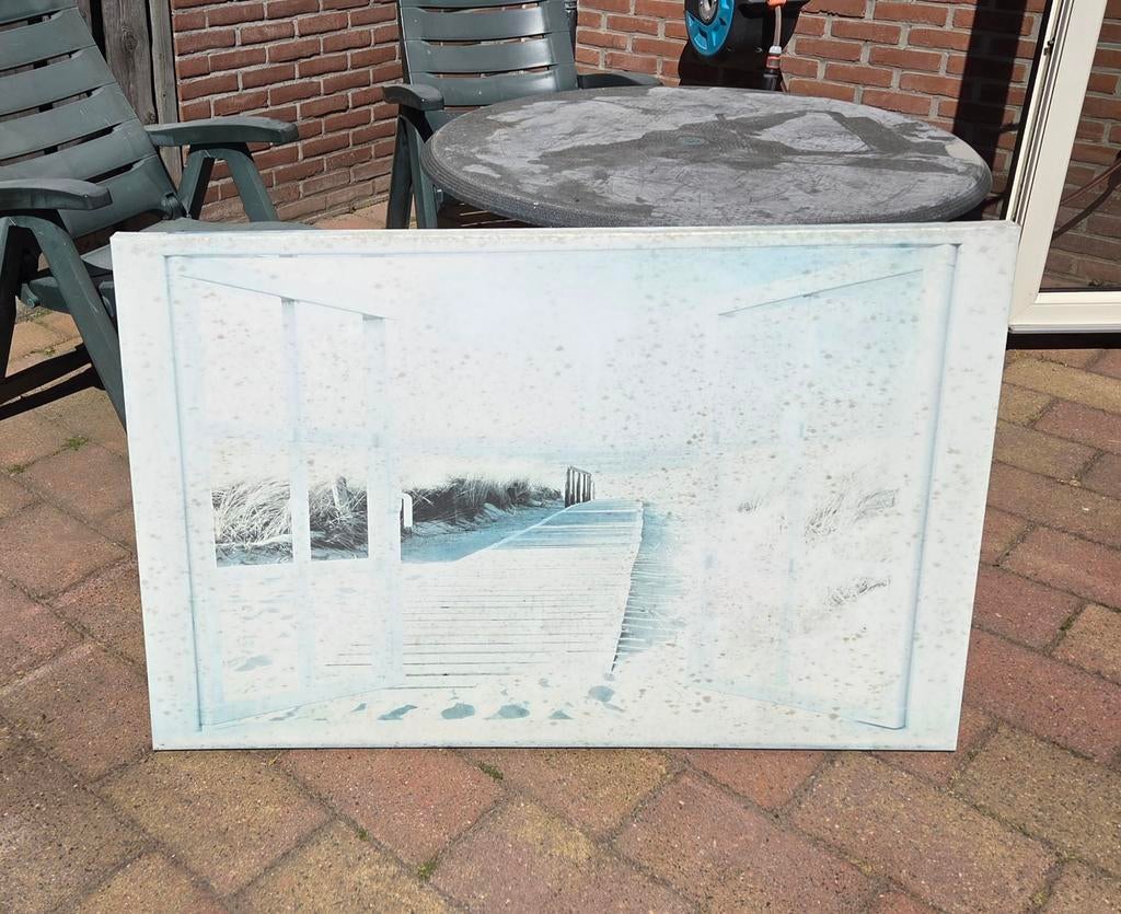 Gratis Canvas doek 117x76cm, Ophalen, Rechthoekig