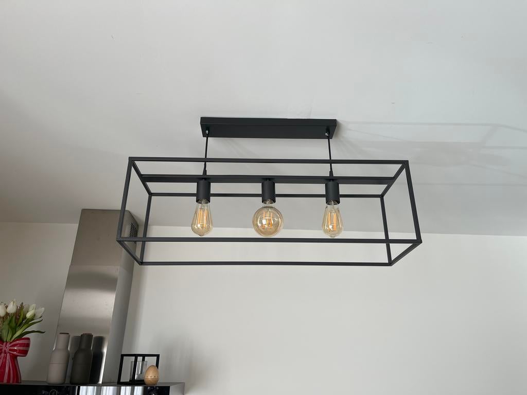 Leenbakker hanglamp Arthur, Ophalen, Zo goed als nieuw, Metaal, Minder dan 50 cm
