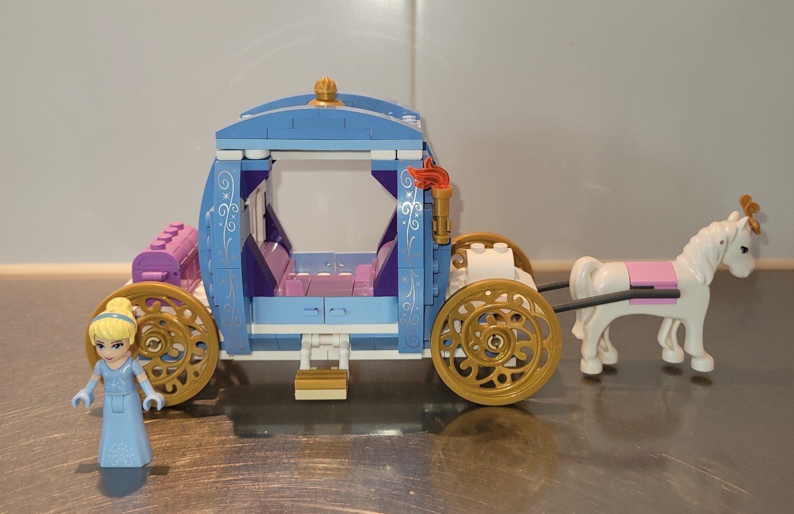 41053 Lego friends - Assepoesters koets, Gebruikt, Lego, Friends, Ophalen of Verzenden
