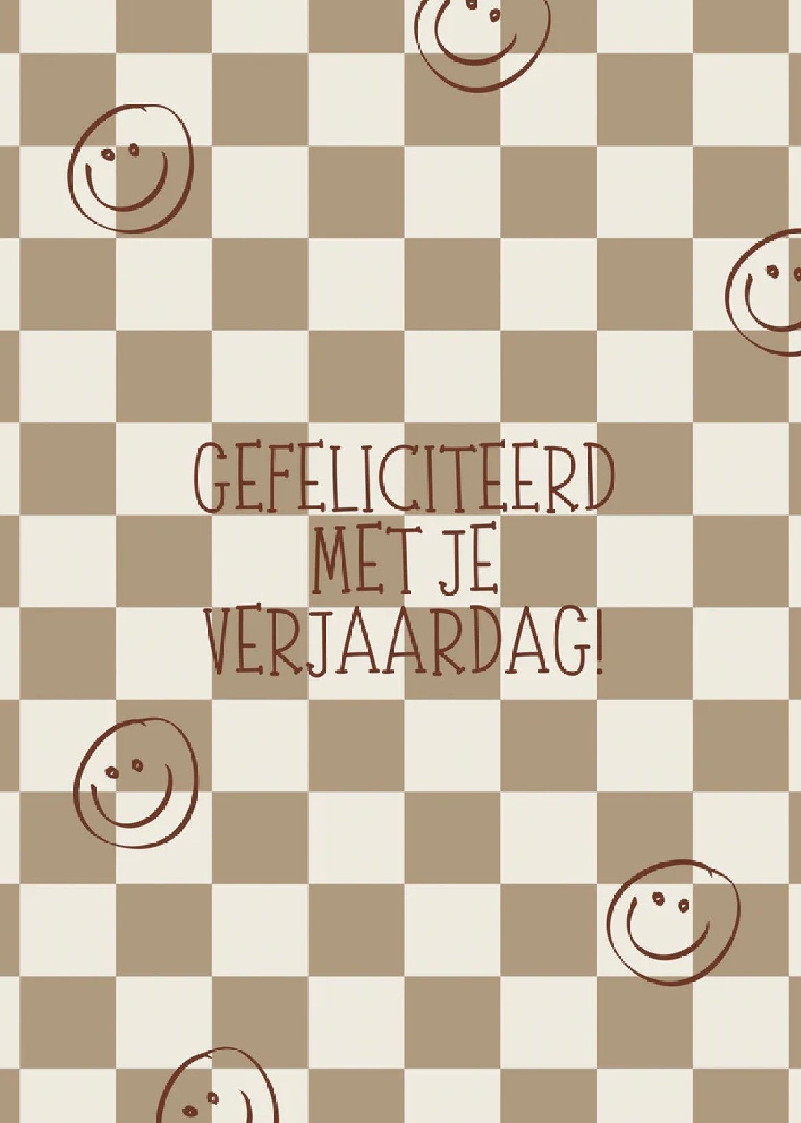 Kaart Gefeliciteerd met je verjaardag, Ophalen of Verzenden, Nieuw