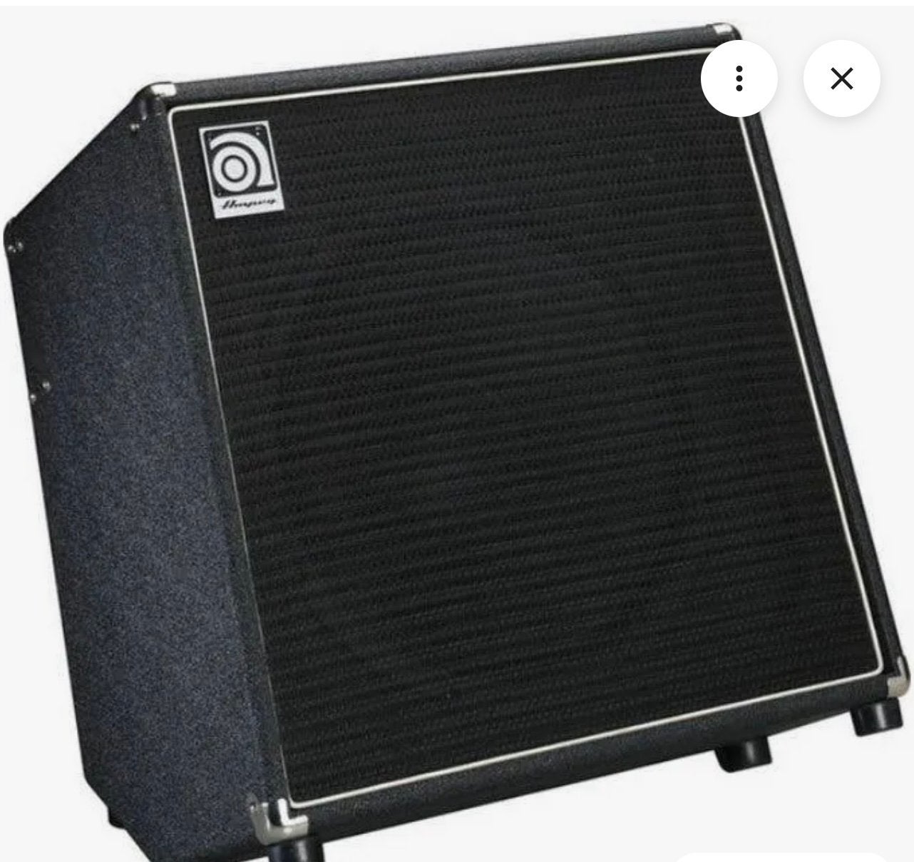 Ampeg BA-115 bascombo, Ophalen of Verzenden, Zo goed als nieuw, 100 watt of meer