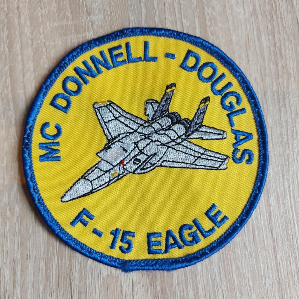 F-15 Eagle embleem, Ophalen of Verzenden, Luchtmacht, Embleem of Badge
