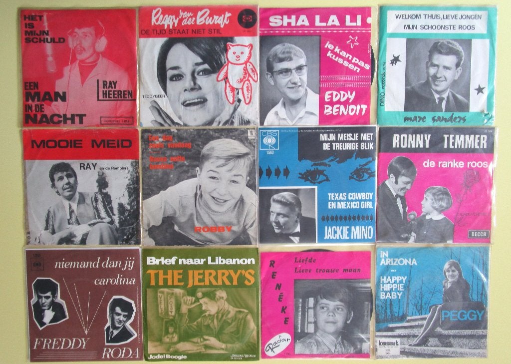 Partij Nederlandstalige singles - ook zeldzamere, Cd's en Dvd's, Ophalen of Verzenden, Gebruikt, 7 inch, Nederlandstalig