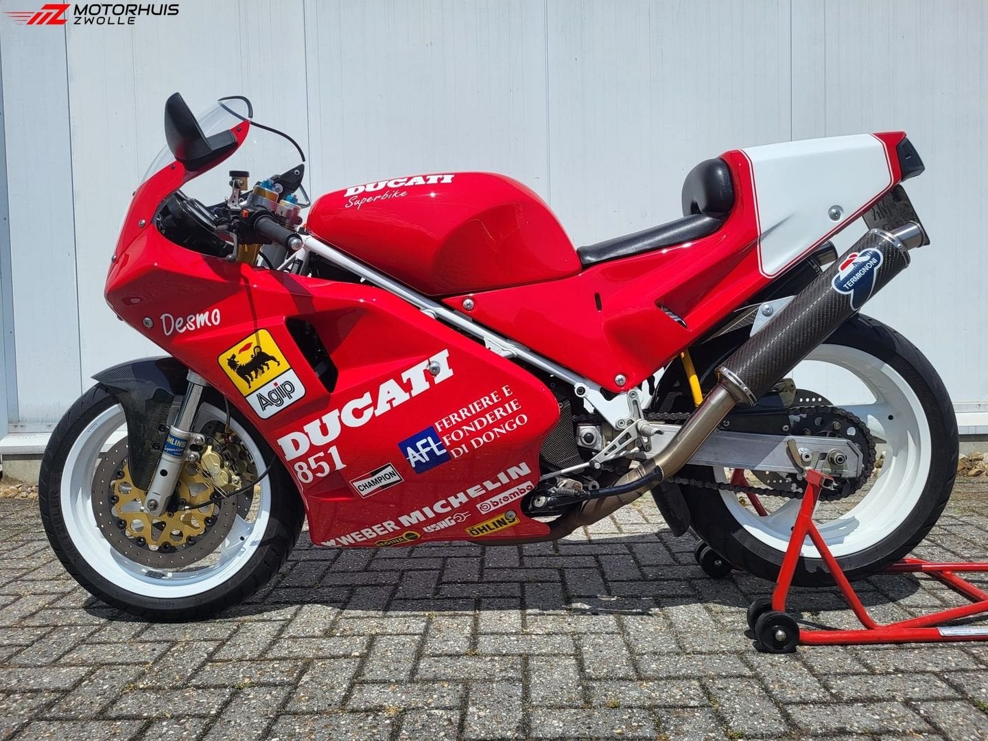 Ducati 851 SP2 (bj 1990 - 36.839 km), DUCATI, Motorrijbewijs A, Bedrijf, Onbekend