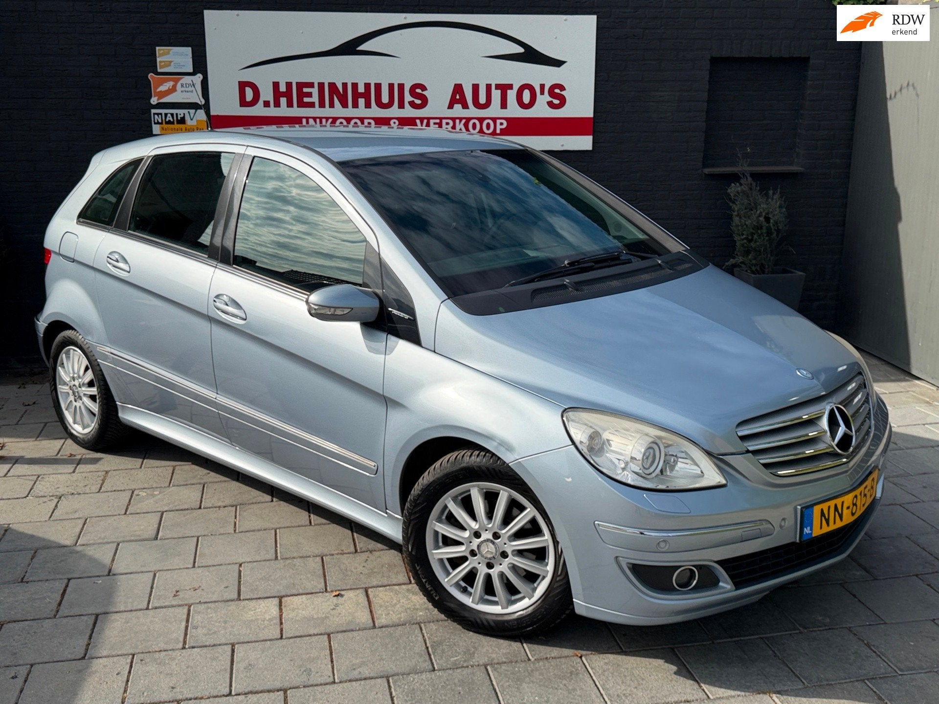Mercedes-Benz B-klasse 200 |APK 05-2027|NETTE AUTO|, Auto's, Voorwielaandrijving, Gebruikt, Zwart, 4 cilinders