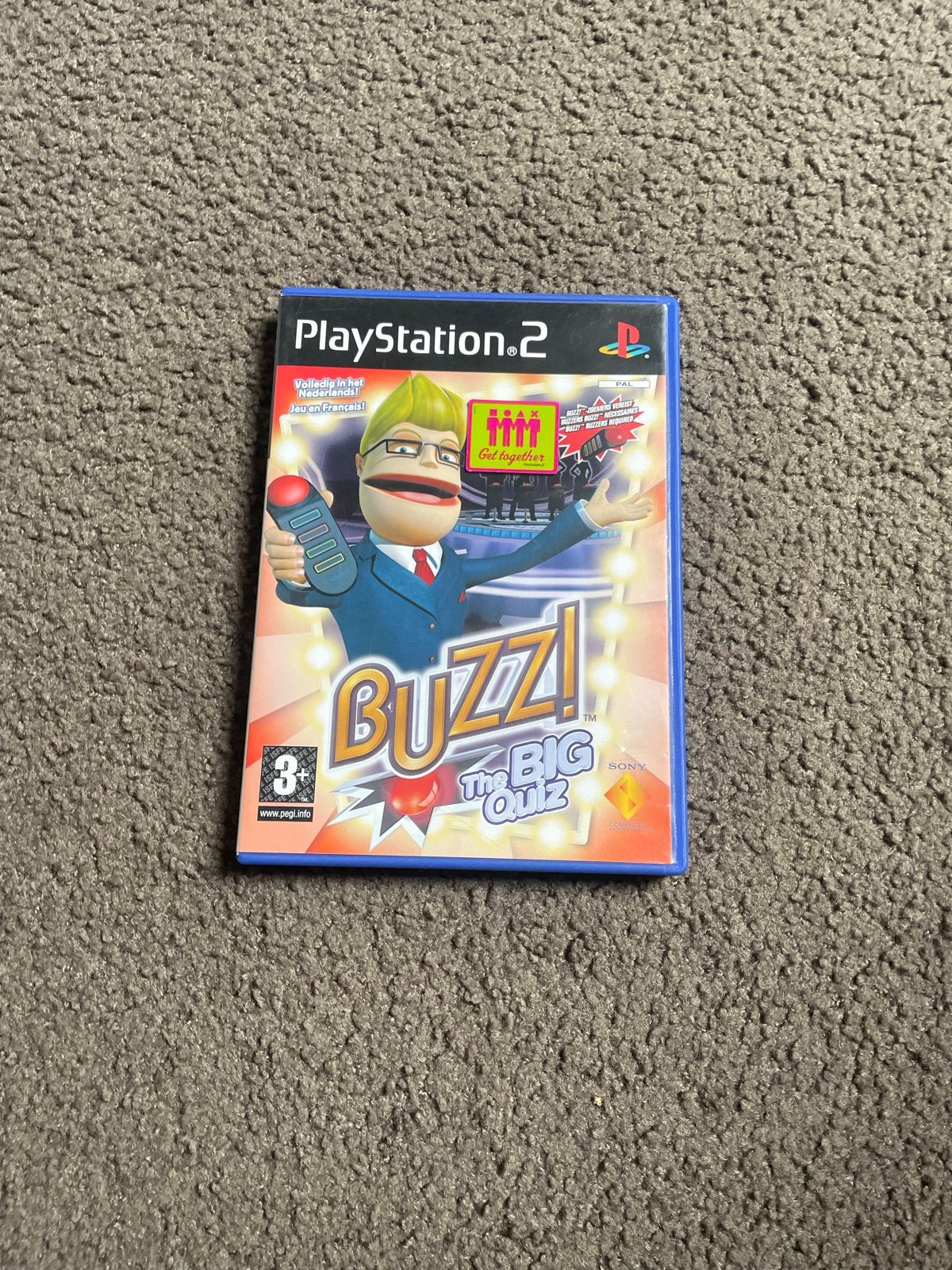 Buzz! The Big Quiz - Leuk spel voor PlayStation 2, Gebruikt, Overige genres, Eén computer, Ophalen of Verzenden