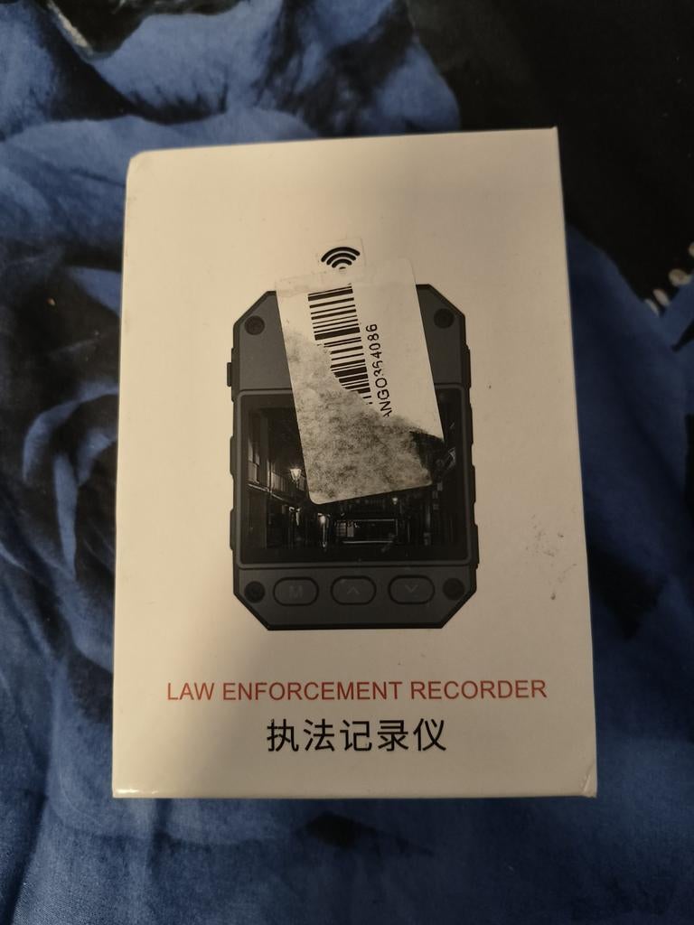 Bodycam - Law Enforcement Recorder - Nieuw in doos, Audio, Tv en Foto, Actiecamera's, Ophalen, Nieuw, Overige merken