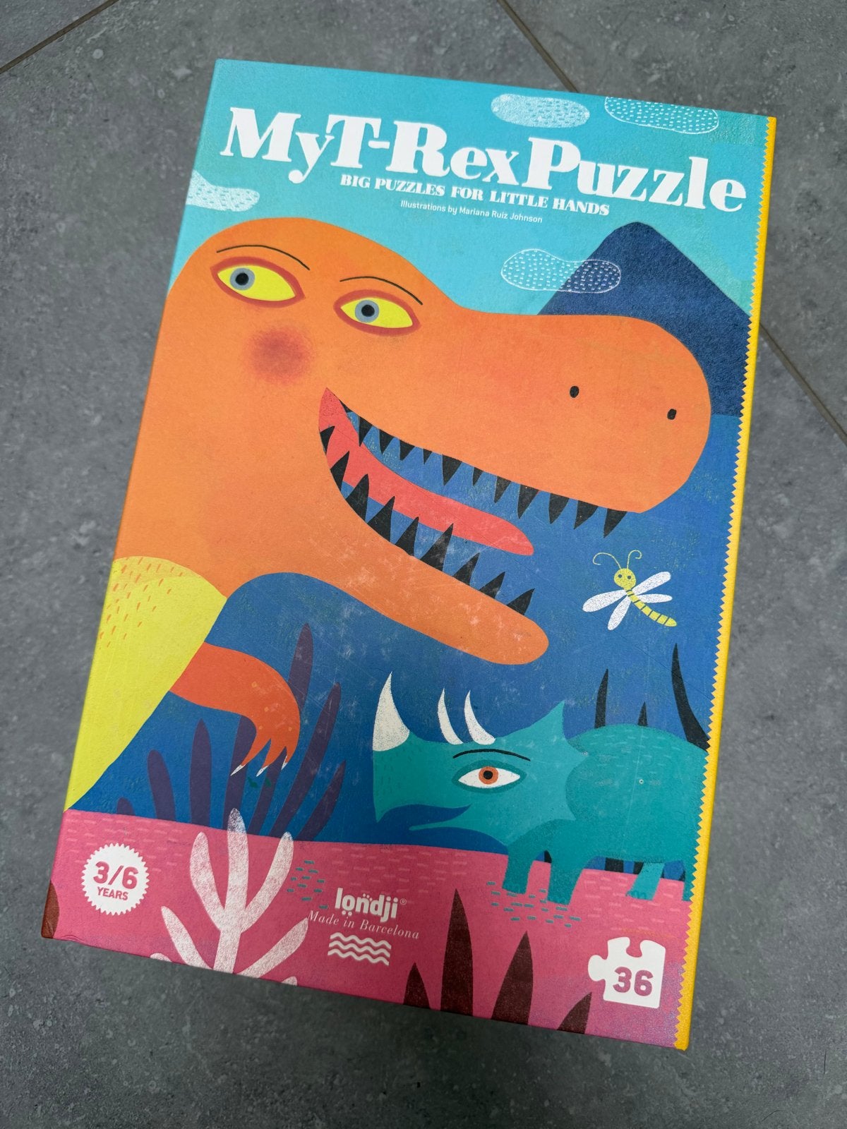 My T-Rex Puzzle: Grote Dinosaurus Puzzel voor Kinderen, Ophalen of Verzenden, 10 tot 50 stukjes, Zo goed als nieuw, 2 tot 4 jaar