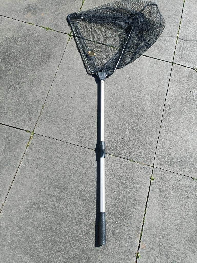 Uitschuifbaar en Inklapbaar Vis Schepnet, Watersport en Boten, Hengelsport | Algemeen, Ophalen of Verzenden, Gebruikt, Net of Fuik