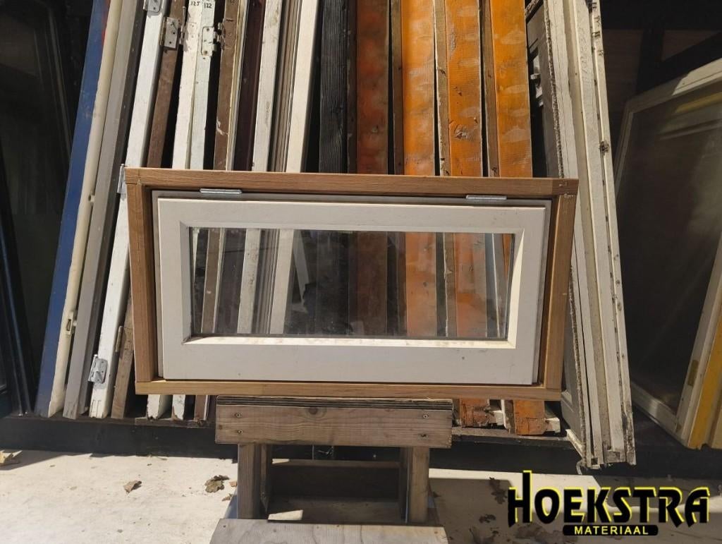 Hardhouten raamkozijnen incl. glas! | Ruime voorraad!, Doe-het-zelf en Verbouw, Kozijnen en Schuifpuien, Raamkozijn, Nieuw, Minder dan 75 cm