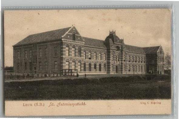 Leur St Antoniusgesticht vóór 1906 uitg C. Bruning, Ophalen of Verzenden, Voor 1920, Ongelopen, Noord-Brabant